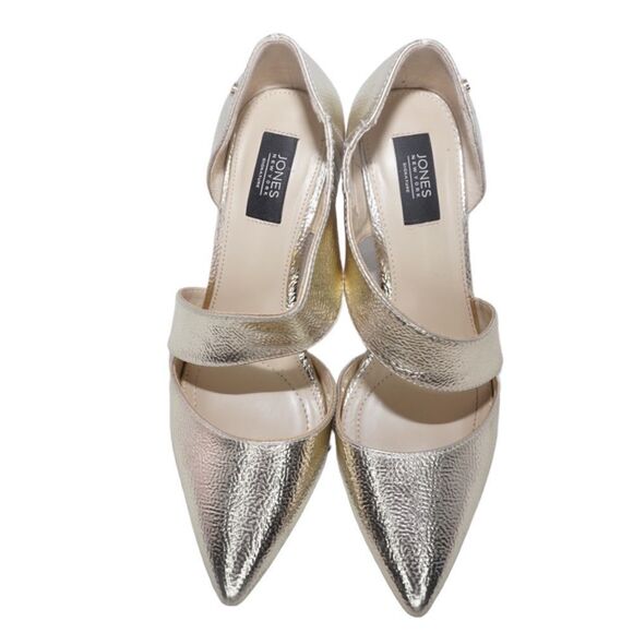 Jones New York Colette Metallic D'Orsay Pumps, Size 8 - Picture 8 of 11